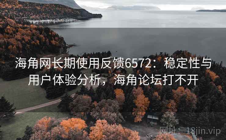海角网长期使用反馈6572：稳定性与用户体验分析，海角论坛打不开