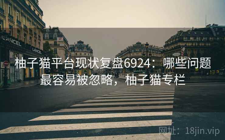 柚子猫平台现状复盘6924：哪些问题最容易被忽略，柚子猫专栏